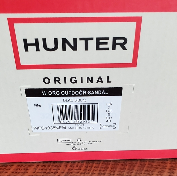 Hunter Original Outdoor Sandals - black - Picture 11 of 11